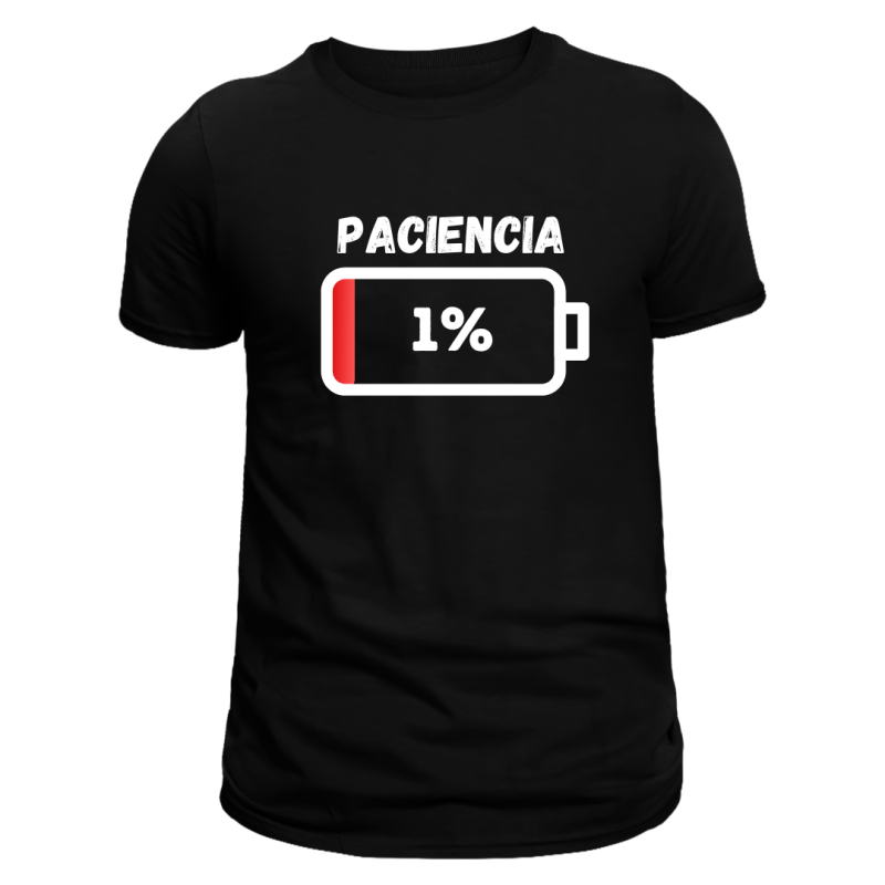 CAMISETA "POCA PACIENCIA"
