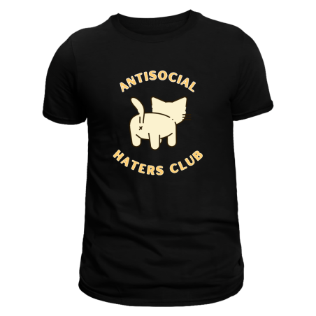 CAMISETA "ANTISOCIAL HATERS CLUB"