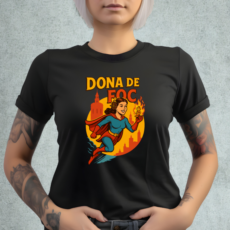 CAMISETA "DONA DE FOC"