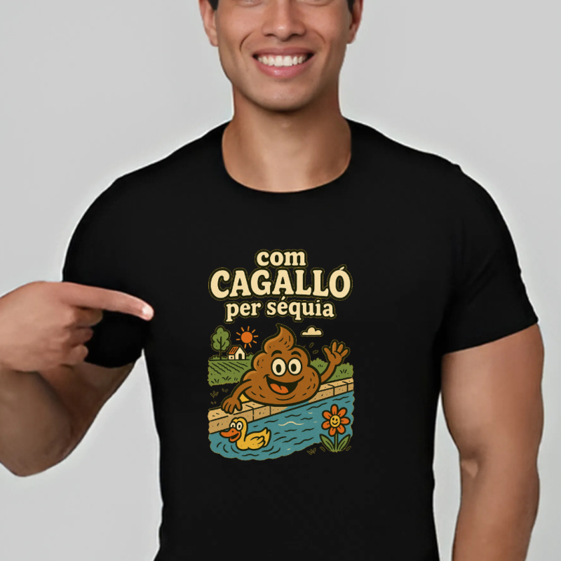CAMISETA "CAGALLÓ PER SÉQUIA"