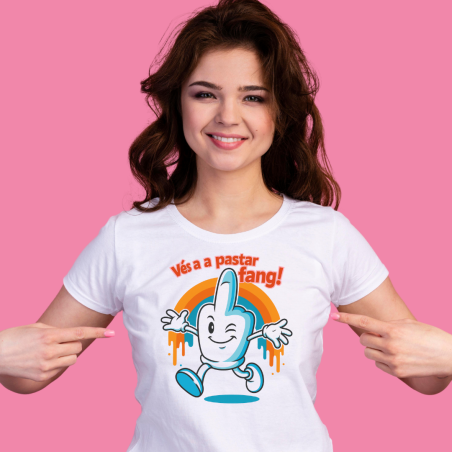 CAMISETA "VÉS A PASTAR FANG"