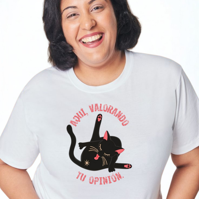 CAMISETA "VALORANDO TU OPINIÓN"