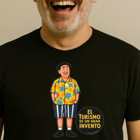 CAMISETA "EL TURISMO ES UN GRAN INVENTO"