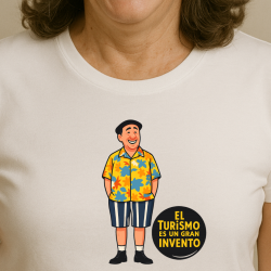 CAMISETA "EL TURISMO ES UN GRAN INVENTO"