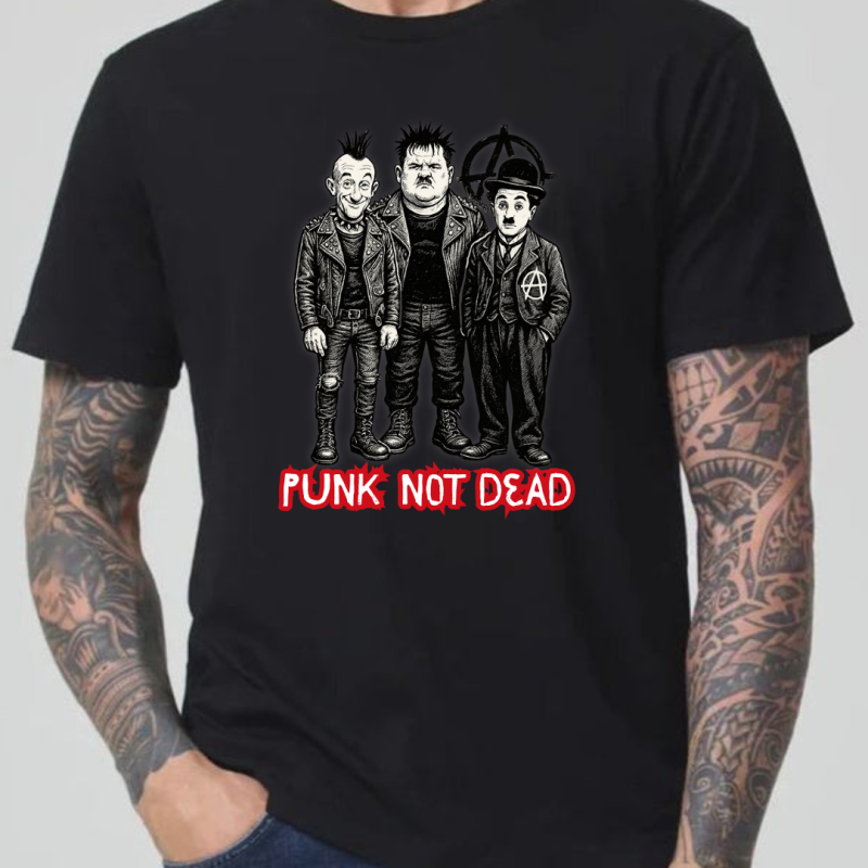 CAMISETA "PUNK NOT DEAD"