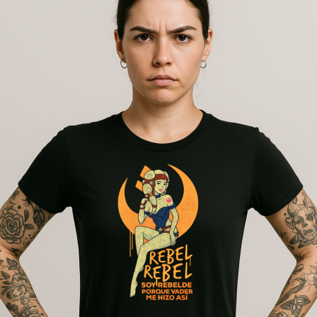 CAMISETA "SOY REBELDE PORQUE VADER ME HIZO ASÍ"