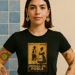 CAMISETA "ORGULL DE POBLE - GENUÍ"