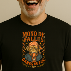 CAMISETA "MONO DE FALLES - GANES DE FOC"