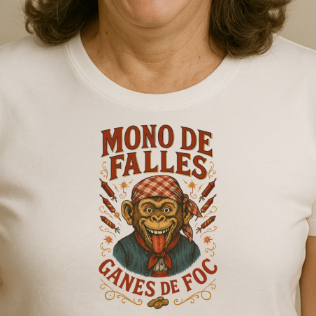 CAMISETA "MONO DE FALLES - GANES DE FOC"