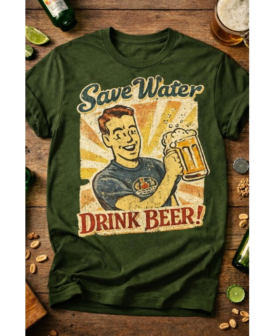 SAVE WATER, DRINK BEER! – EDICIÓN BARRA FIJA