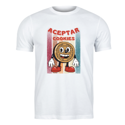 CAMISETA "ACEPTAR COOKIES"