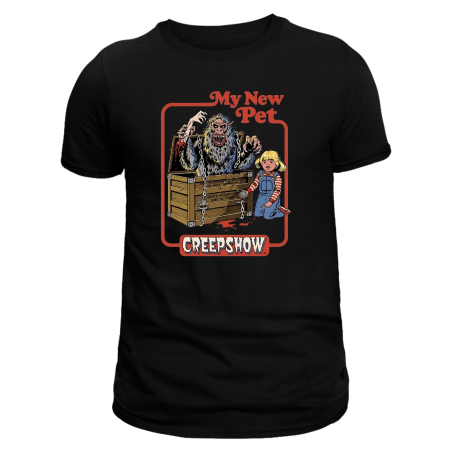 CAMISETA "MY NEW PET - CREEPSHOW"