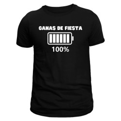 CAMISETA "GANAS DE FIESTA"