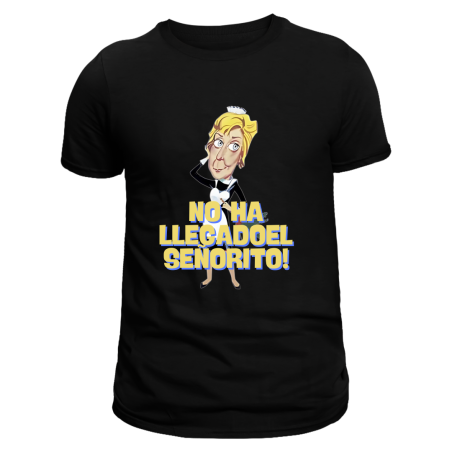 CAMISETA "NO HA LLEGAO EL SEÑORITO"
